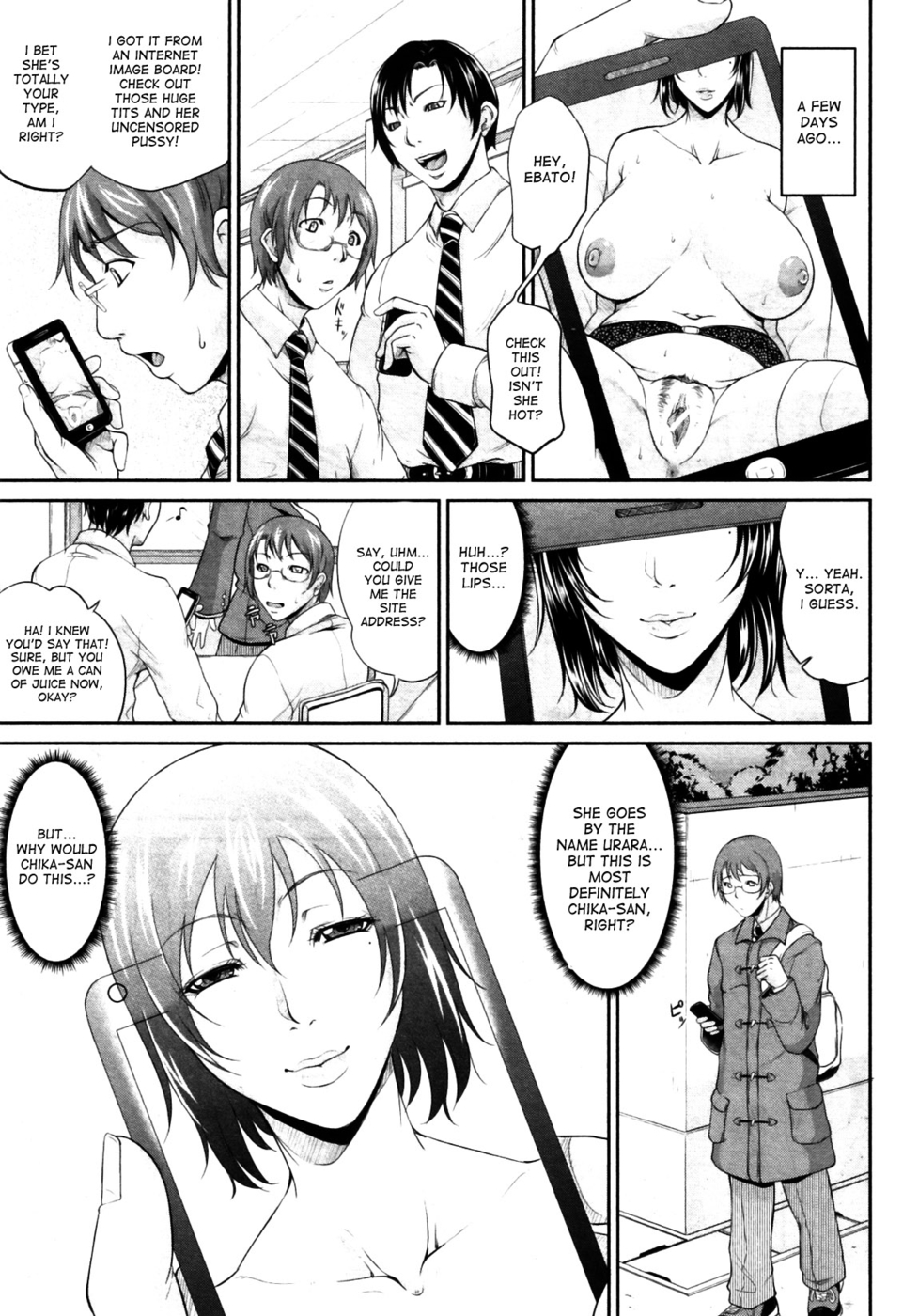 Hentai Manga Comic-Wagamama na Tarechichi-Chapter 2-Live Video Streaming Life With My Stepmom-7